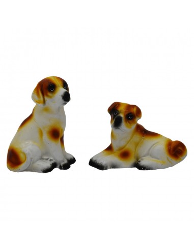 Brown Dog Pair - 3.5"